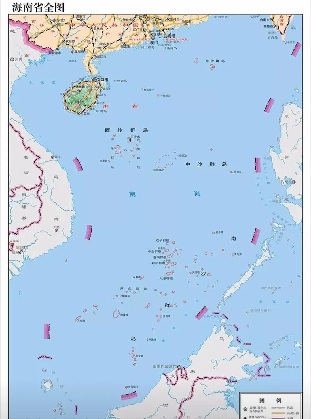 南海地圖高清版大圖，探索神秘的海洋疆域，南海高清地圖大圖，探索神秘海洋疆域之旅