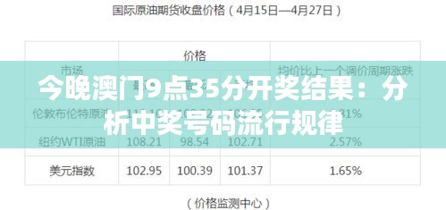 今晚澳門9點(diǎn)35分特號，探索未知的幸運(yùn)之旅，澳門未知幸運(yùn)之旅，今晚9點(diǎn)35分特號揭曉！
